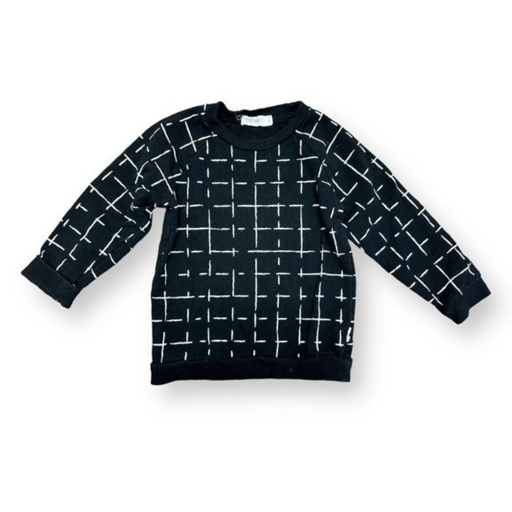Miles Baby Sweater with Fun Lines